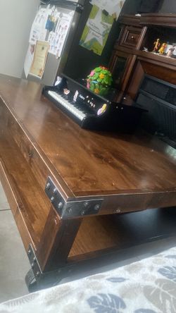 Wood table