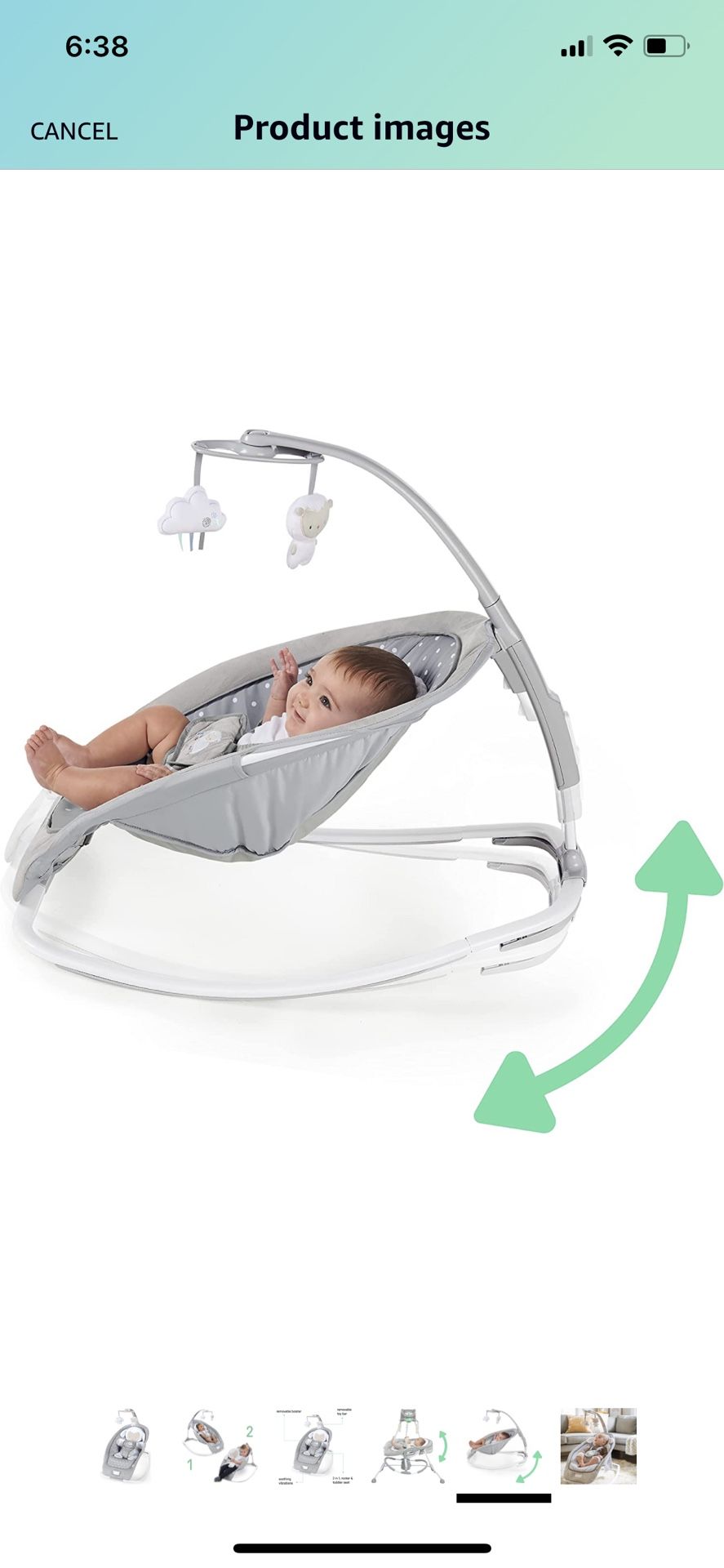 Ingenuity Infant To Toddler Rocker And Baby Bouncer Seat With Vibration