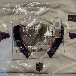 Stefon Diggs Buffalo Bills Limited Nike White Vapor F.U.S.E. Jersey Size 2X