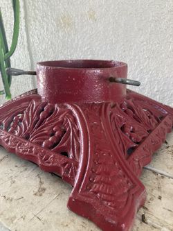 Vintage Cast Iron Tree Stand