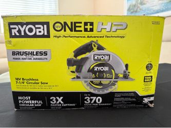 RYOBI ONE+ HP 18V Brushless Cordless 7-1/4 in. Circular Saw (Tool Only)