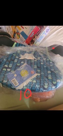 Blue Backless Car Seat 