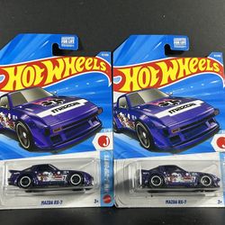 Hot Wheels: Mazda RX-7 HW J-Imports (purple) Each*