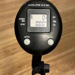 Genuine Gold's Gym Battery Operated 3.5mm Plug In Work Out Tracker