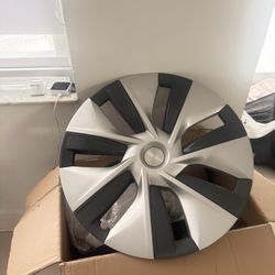 4 hubcap para model Y