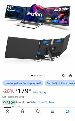 14" Laptop Screen Extender