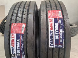 ( 2 TIRES ) 235/85R16 FOR TRAILER 14 PLY