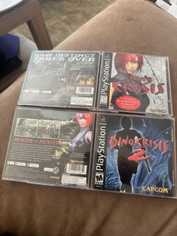 Dino Crisis 1 & 2 PS1 Resident Evil 3 Demo Disc