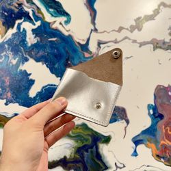 Handmade Leather Wallet - Cardholder