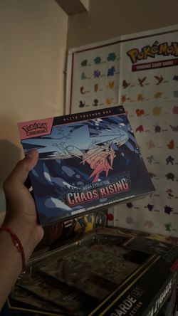 Chaos rising elite trainer box etb Pokemon cards