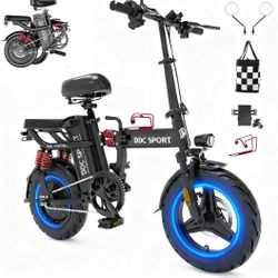 DDC Sport 14" 750W 48V Adults Folding Electric Bike-28MPH-RANGE 50miles. ALARM Product Specifications:   Bike Type: Folding Electric Bike, Commuting E