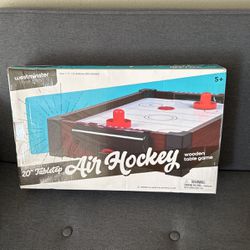 Tabletop Air Hockey Table Wooden 