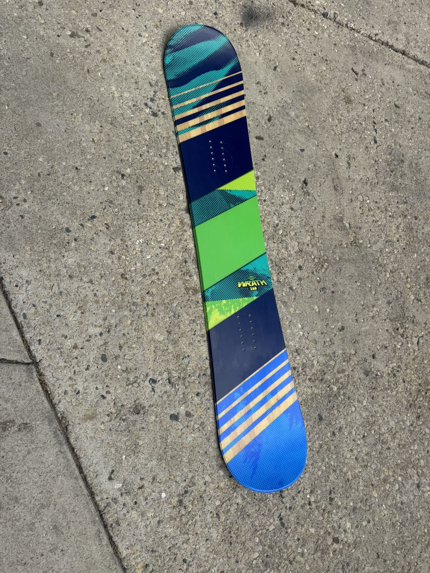Sims Wrath snowboard 148CM