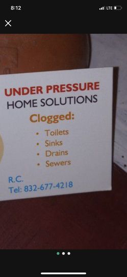 Clogged Toilet 