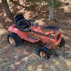 Gravely 8199 Tractor With Mower Decks, Brush And Snowplow