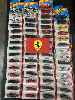 Hot Wheels Ferrari 10 for $35