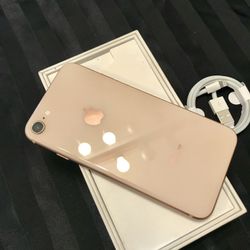 iPhone 8 256Gb New!!🌹Gold (UNLOCKED)All Carriers TMobile AT&T,Metropcs,Cricket Mexico🇲🇽Telcel!