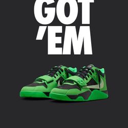 Travis Scott Jordan T-Rexx Green