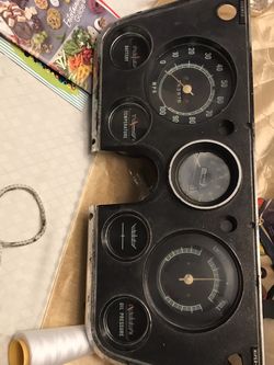 1967-72 Chevrolet C10 Cluster