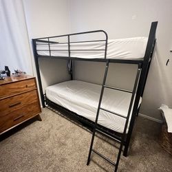 Metal Twin Bunk Bed