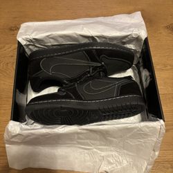Air Jordan 1 Low x Travis Scott, Black Phantom - Men’s 11