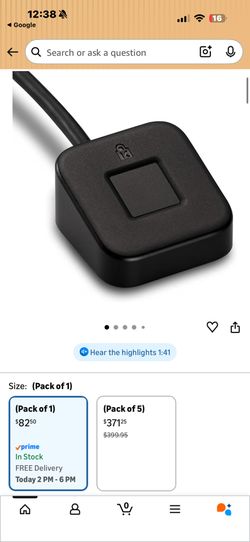 Kensington VeriMark Desktop USB Fingerprint Reader - Windows Hello, Windows 11 Fingerprint Scanner for PC, FIDO U2F, FIDO2 (K62330WW)