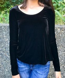 Velvet top