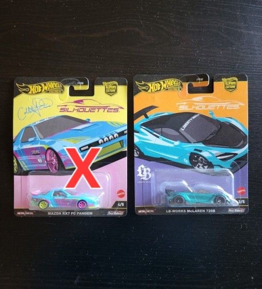Hot Wheel Silhouette McLaren WIDEBODY