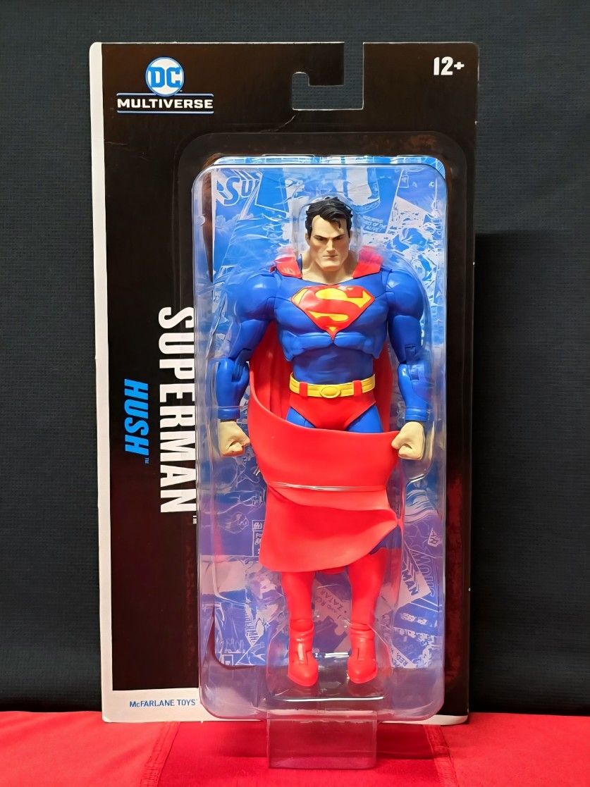 🦸‍♂️McFarlane DC Multiverse Superman Action Figure (Hush, Blister Card Packaging)