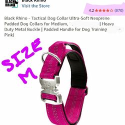 BLACK RHINO TACTICAL DOG COLLAR (4.2/5 AMAZON RATED!!!)