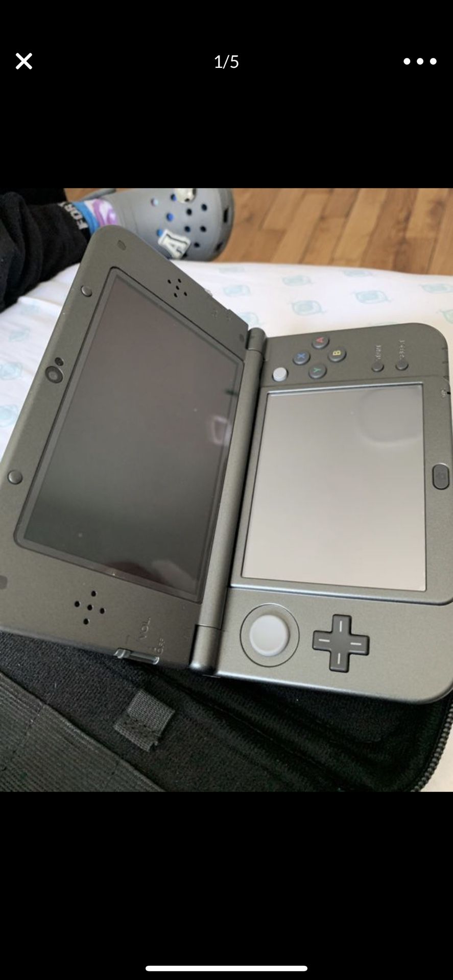 Nintendo 3DS XL with Pokémon x game