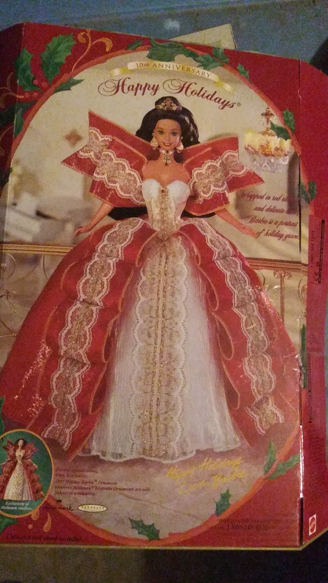 10th Anniversary Special Edition Happy Holidays Barbie