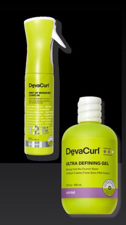 Deva curl gel and leave in mist $70 retail