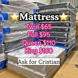 New Mattresses  Twin mattress Full mattress Queen mattress  King mattress  Colchones nuevos  Beds 