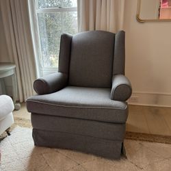Wingback Glider & Recliner Chair $300