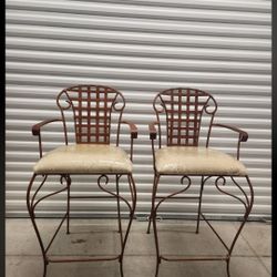 TWO bar Chairs 