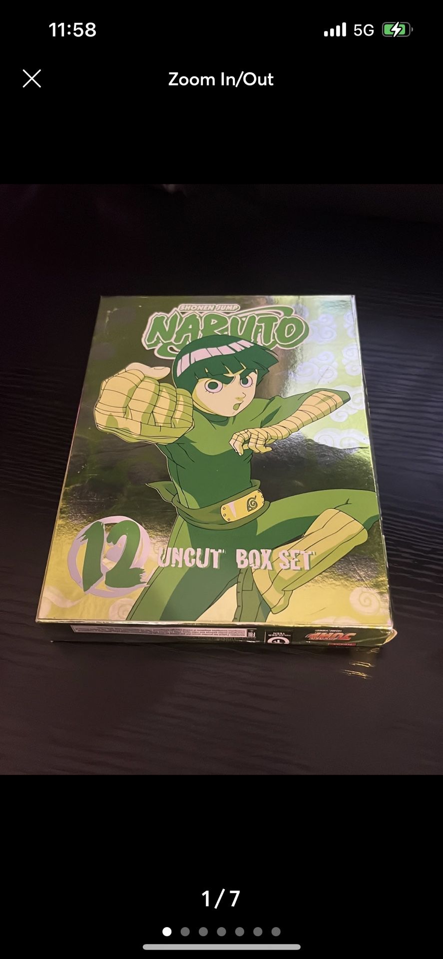 Naruto Uncut DVD Boxset 12