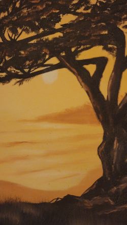 🌺 Original Painting  14 X 11 INCHES 