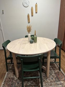 Dining table set , 4 chairs