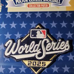 2025 World Series Collector's Patch