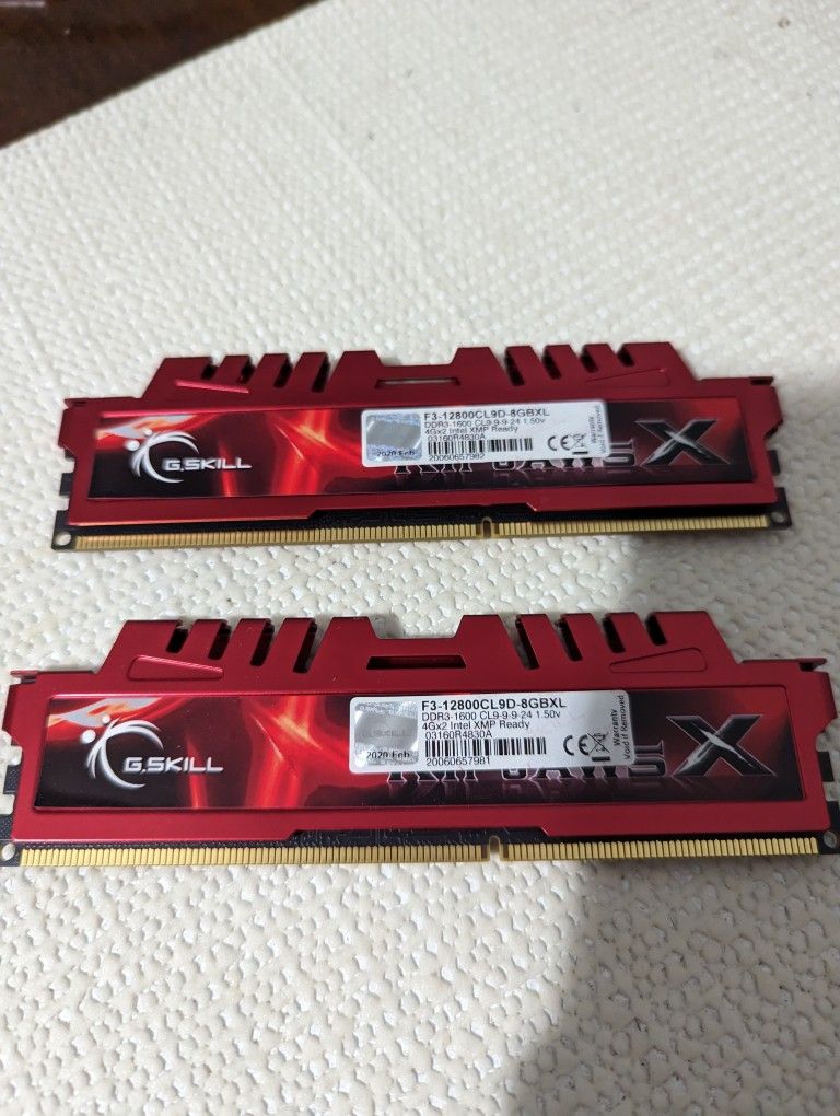 RAM 16GB (4 x 4GB) DDR3