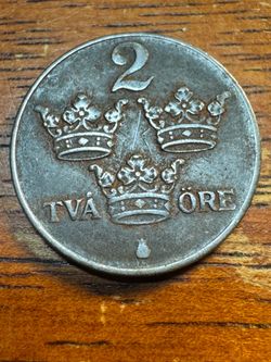 Sweden 1946 2 Ore