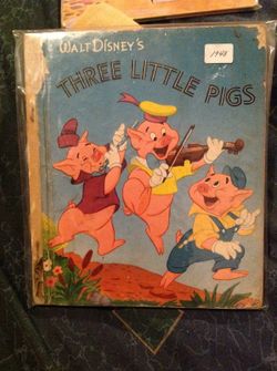 Walt disney 1948 three little pigs
