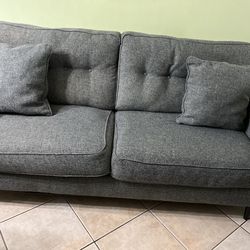 Grey  solid wood, long 73 wide 29