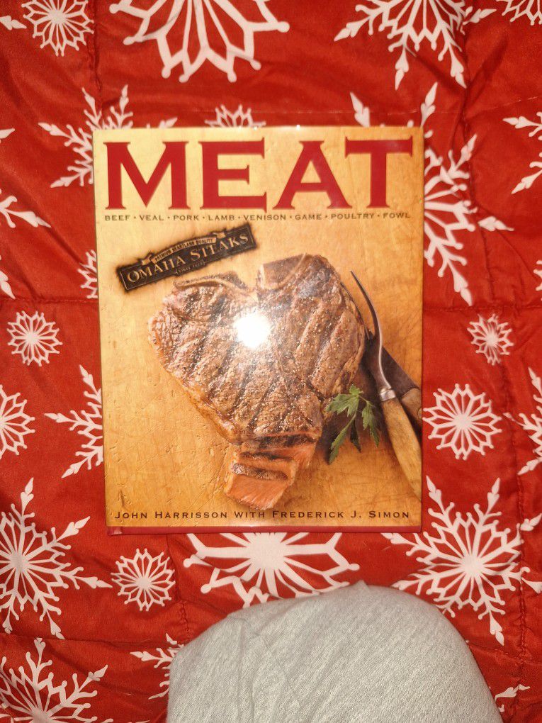 Omaha Steaks Meat Hardcover Cookbook