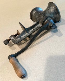 Vintage Meat Grinder - Cast Iron