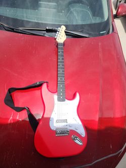 Electric guitar(red)