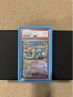 Pokemon Vaporeon ex #023/131 PSA 8