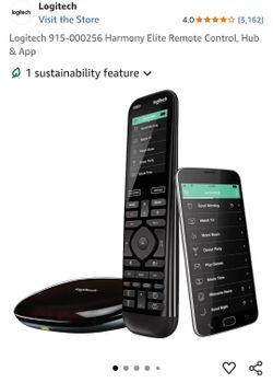 Remote Control, Logitech Smart, Harmony Elite