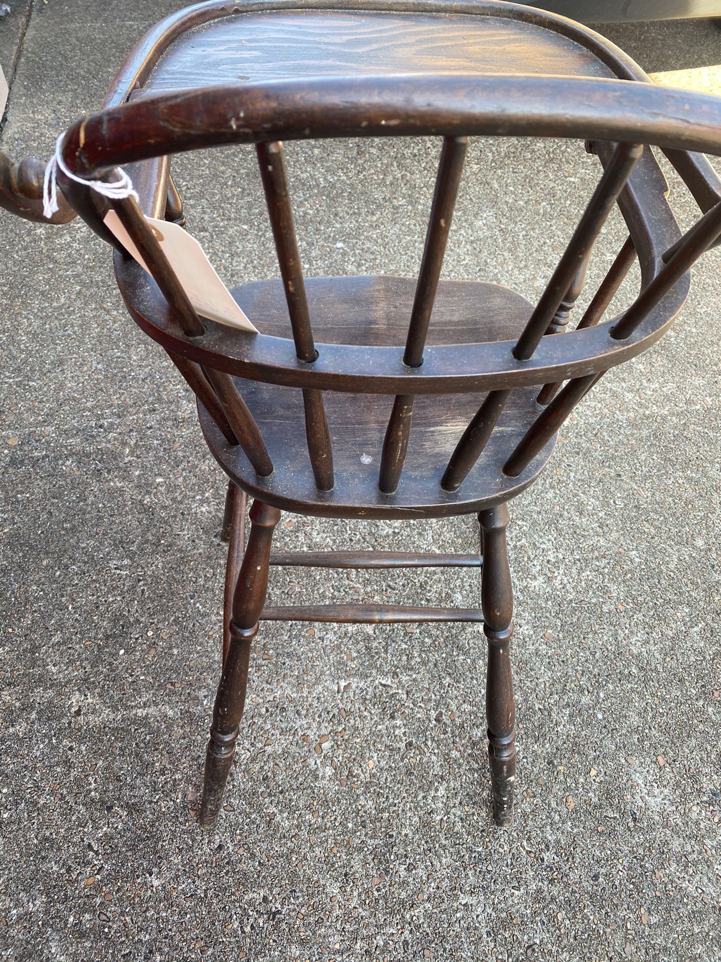 Antique high chair